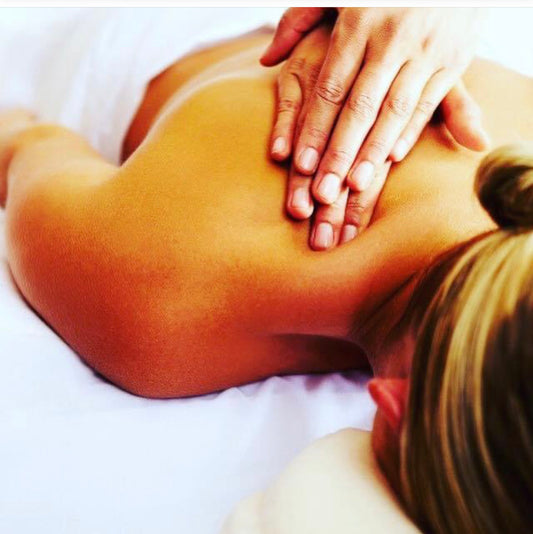 Relaxation massage with aromatherapy