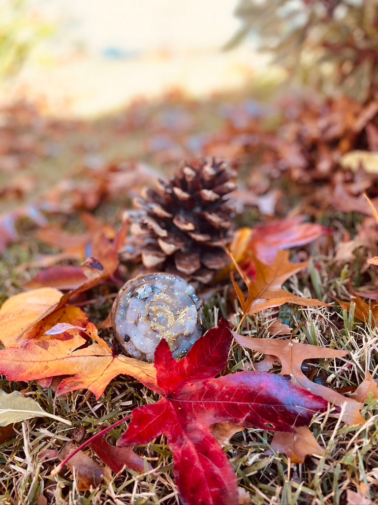 Angels surround me Rose Orgonite