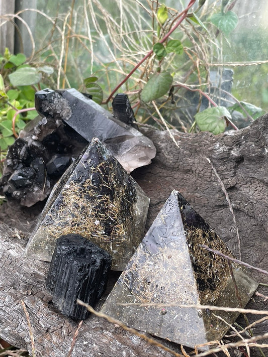 Divine protection Pyramid Orgonite