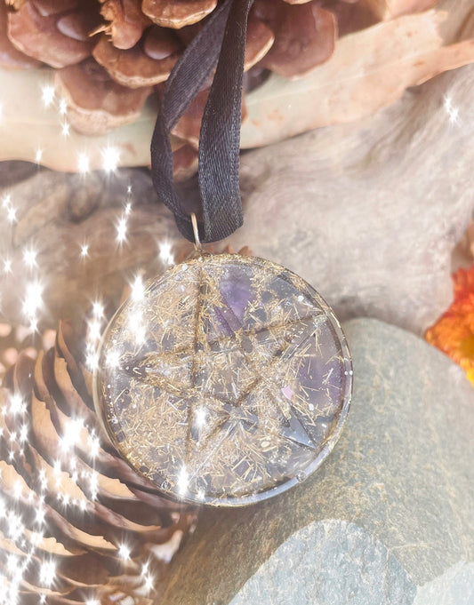 Pentagram Orgone Pendant
