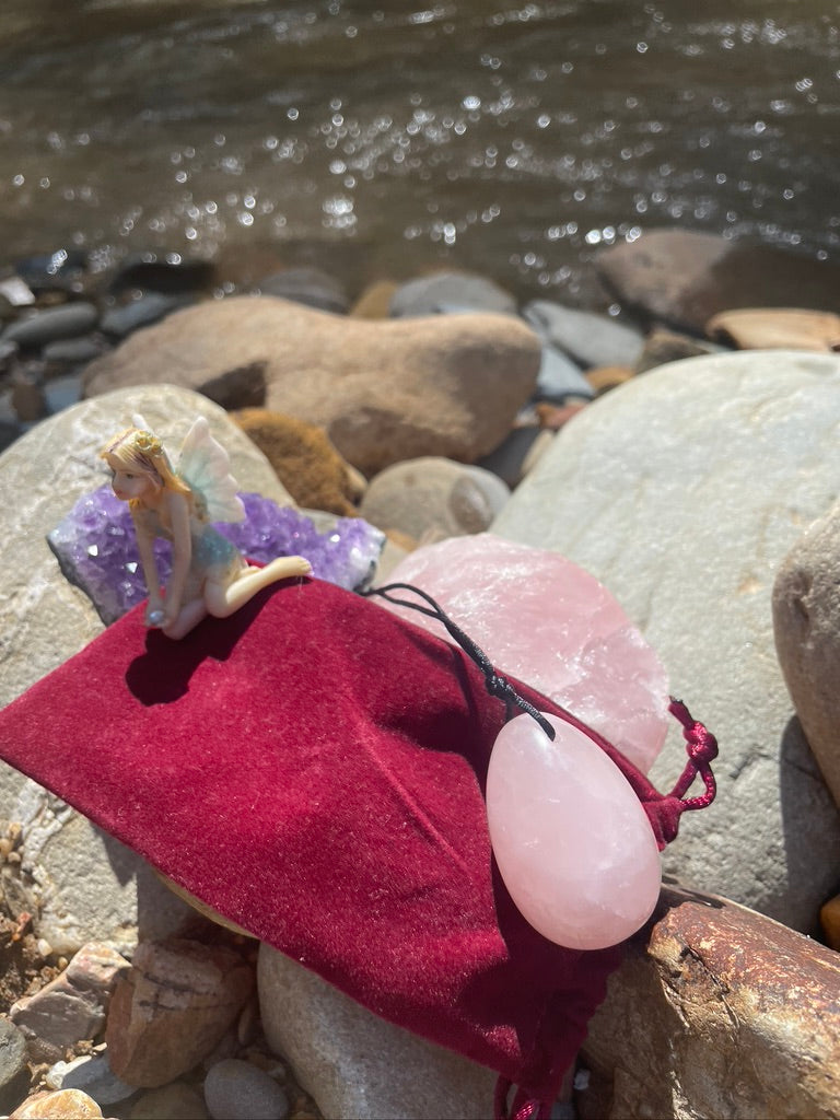 Rose Quartz Yoni egg