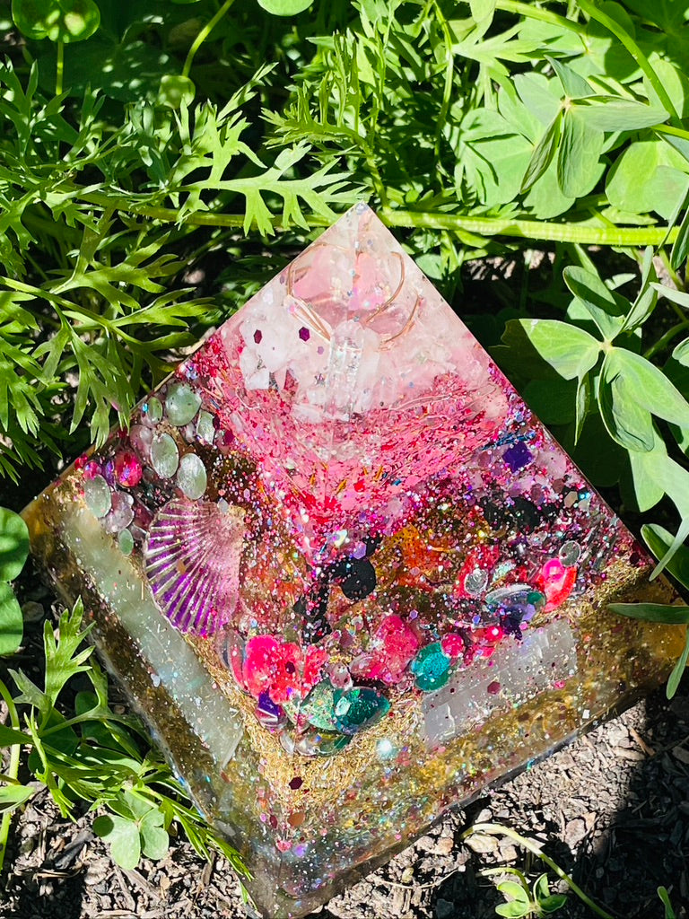 Self Love Pyramid Orgonite