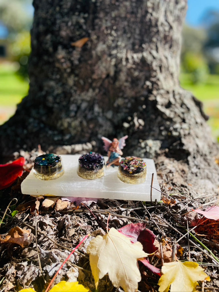 Mini Tower Buster (Watermelon Tourmaline and Shungite)