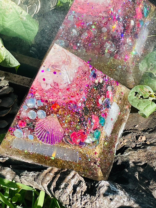 Self Love Pyramid Orgonite