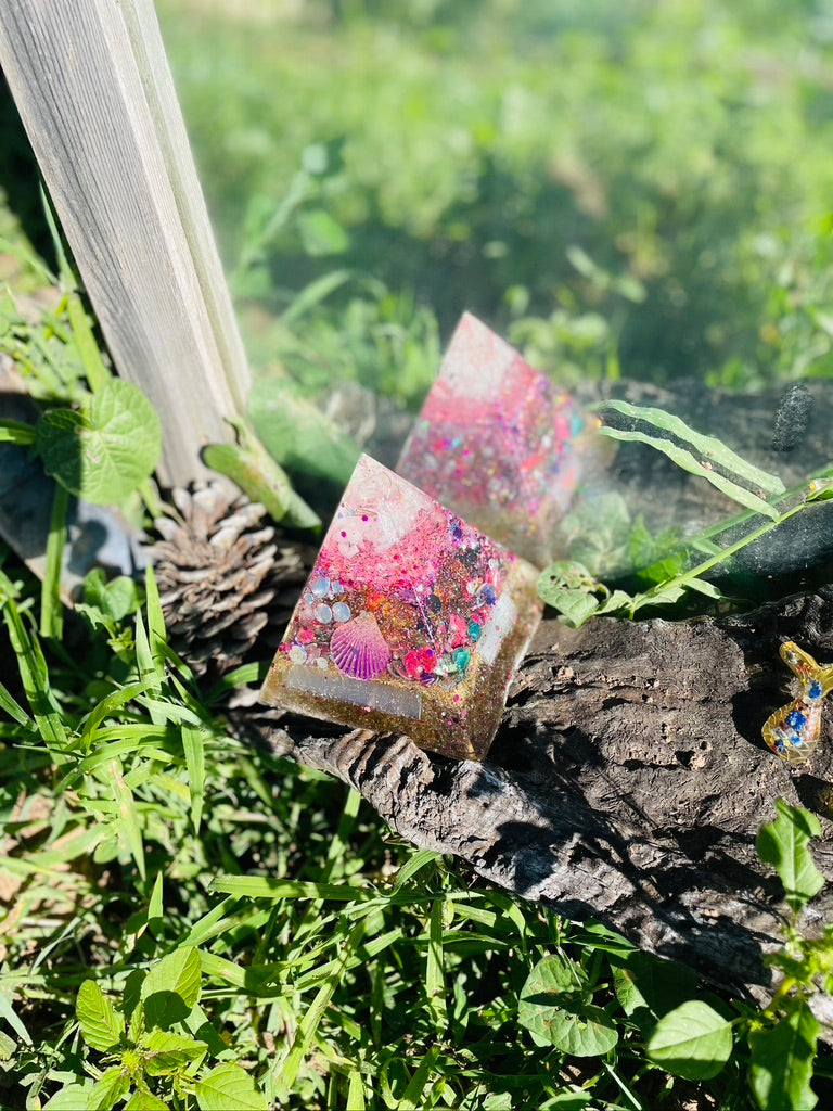 Self Love Pyramid Orgonite