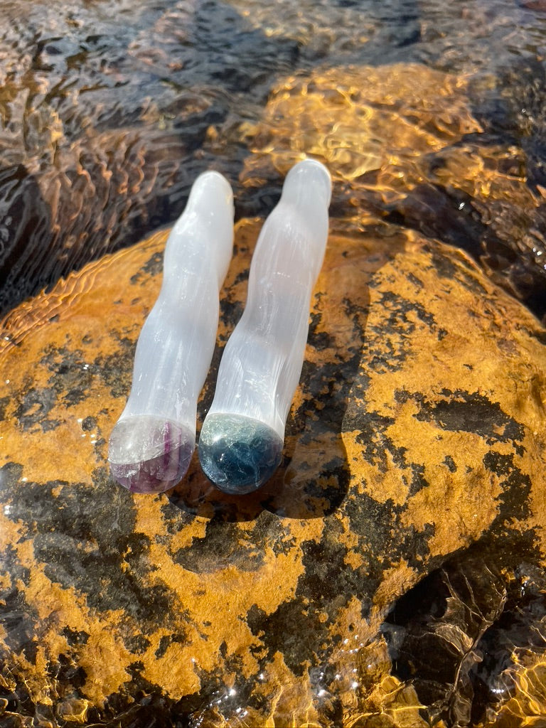 Selenite wand
