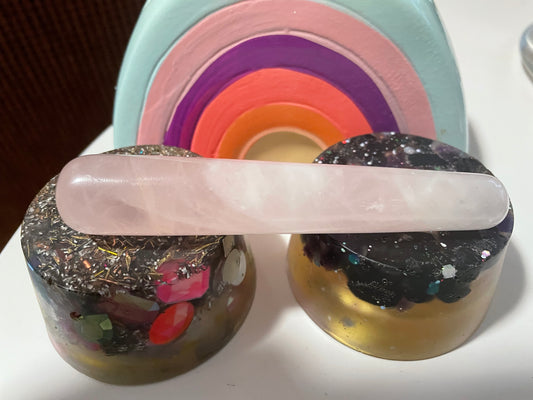 Rose Quartz Yoni wand