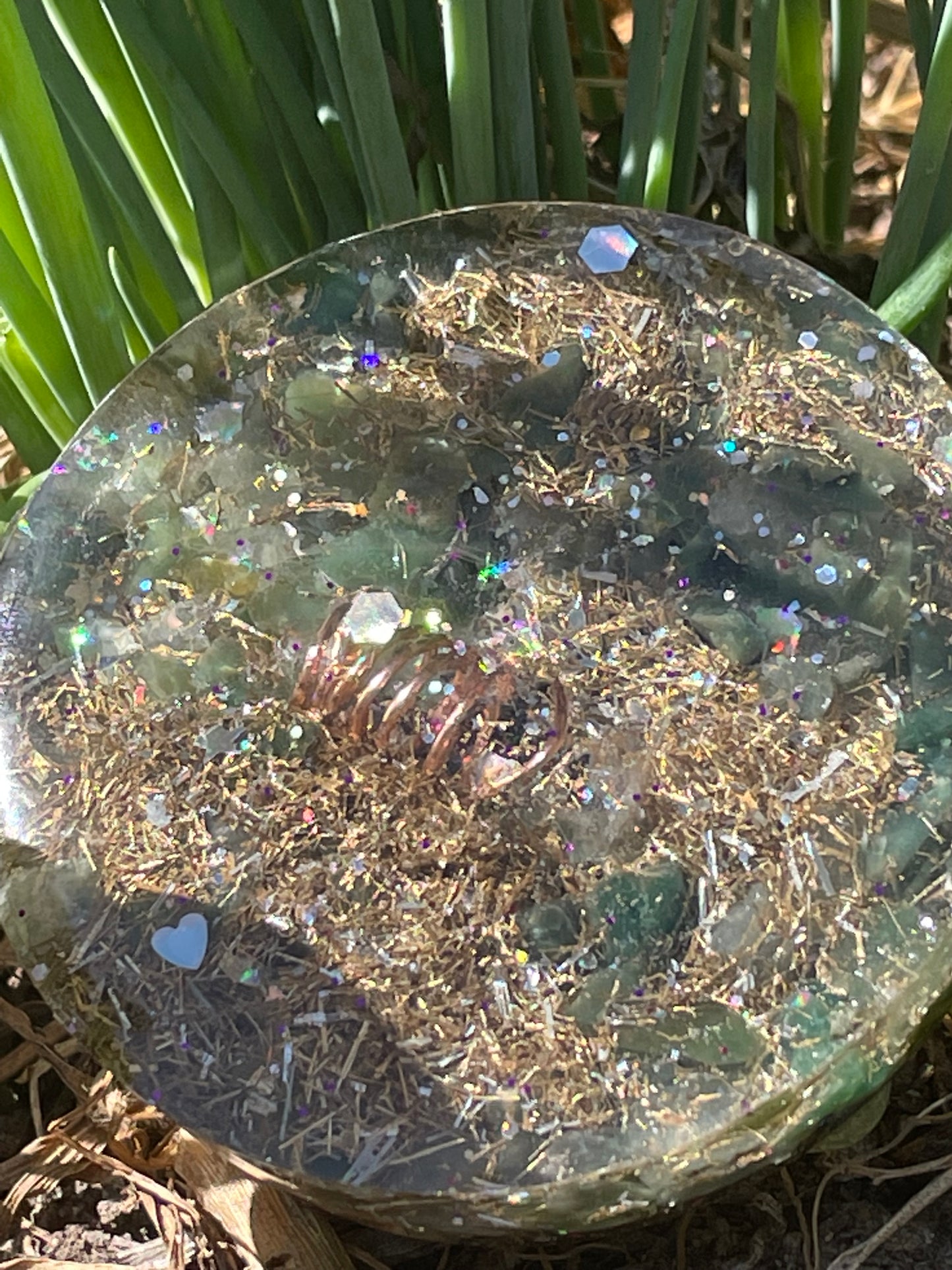 Flower power of abundance Orgonite