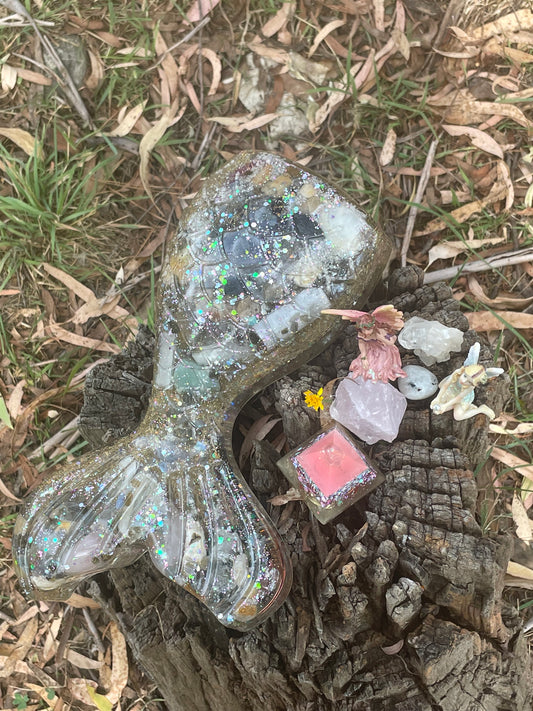 Mermaid Tail Orgonite