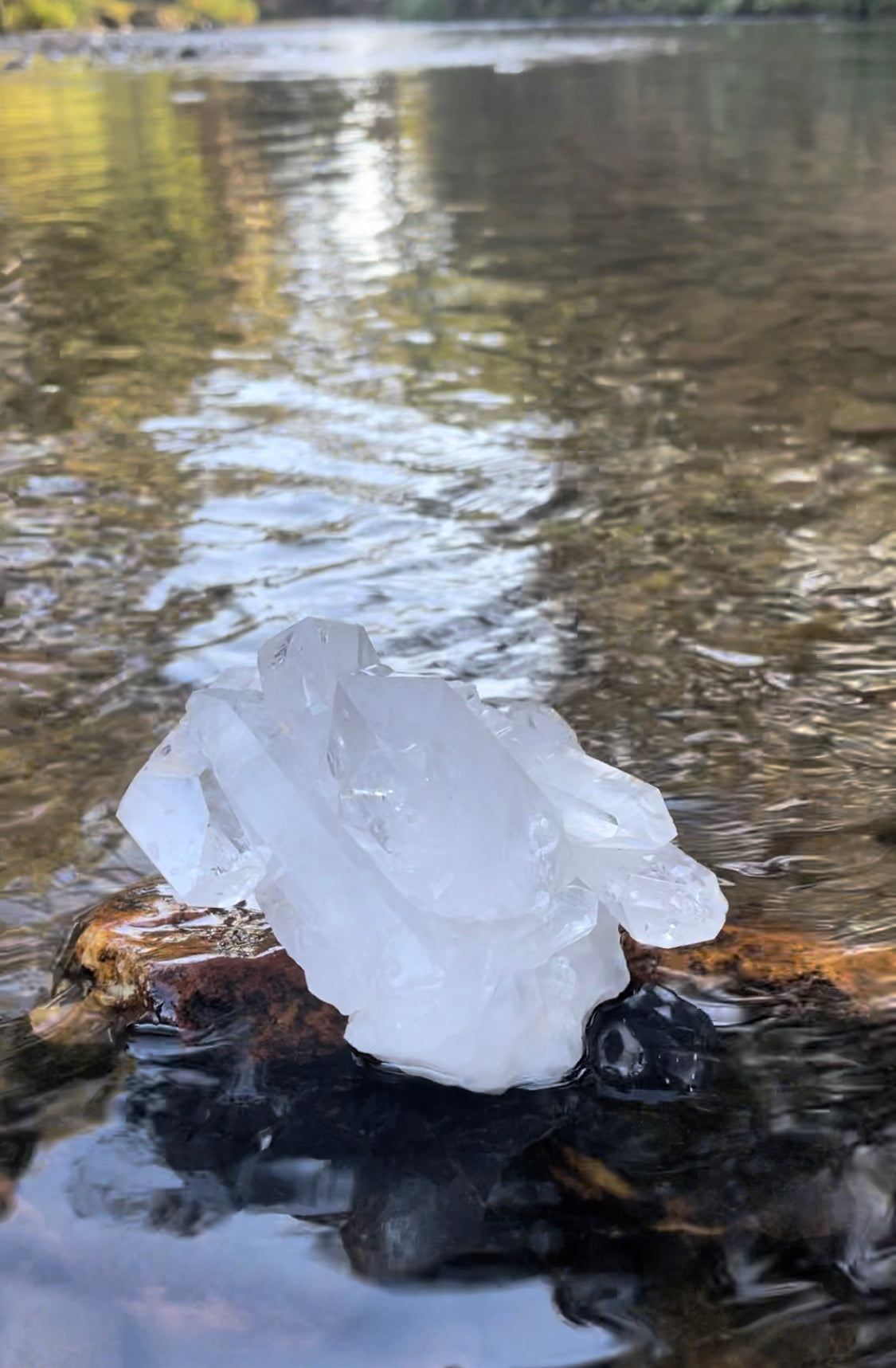 Clear Quartz cluster