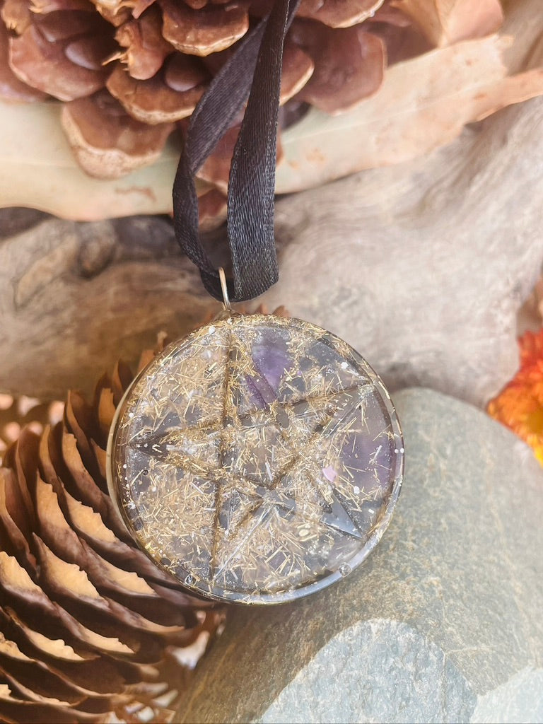 Pentagram Orgone Pendant