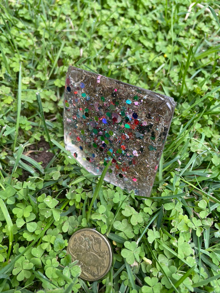 Lakshmi Goddess Abundance Pyramid Orgonite