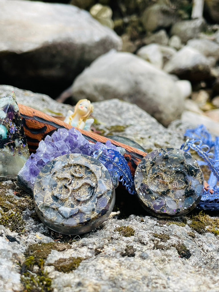 Om Angel Orgone Pendant