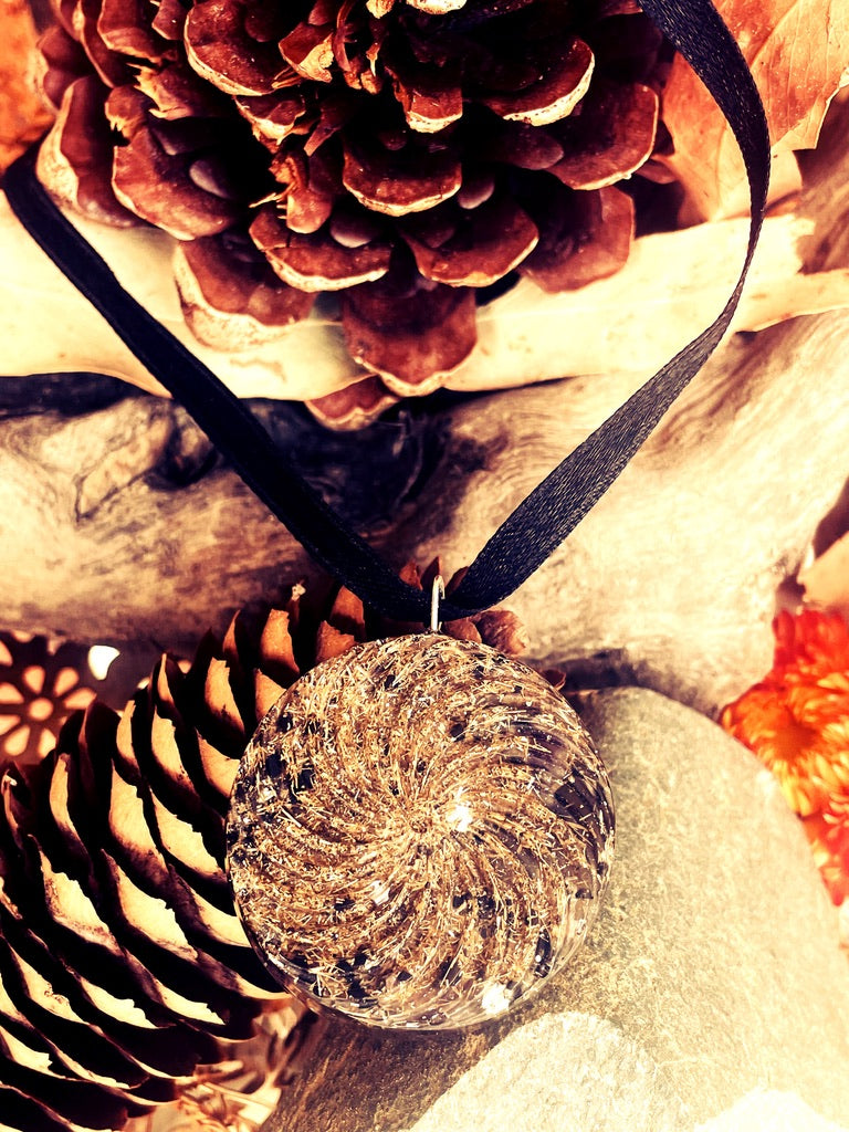 Spiral Orgone Pendant
