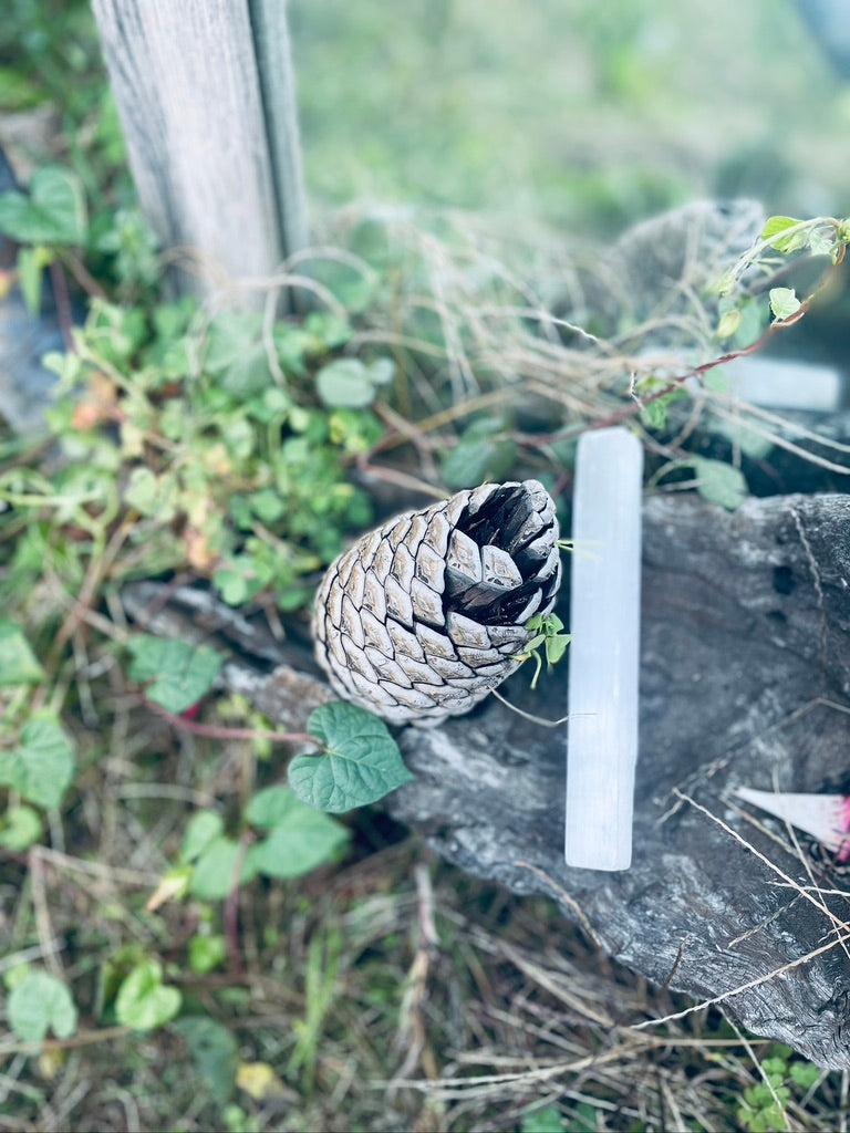 Selenite wand