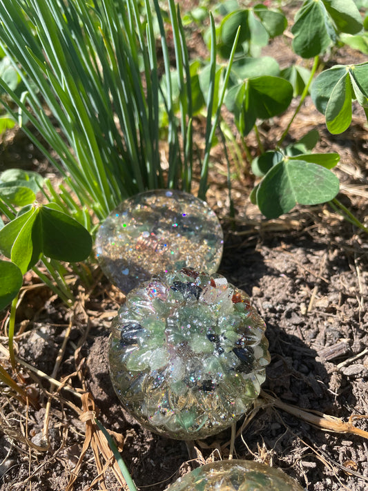 Flower power of abundance Orgonite