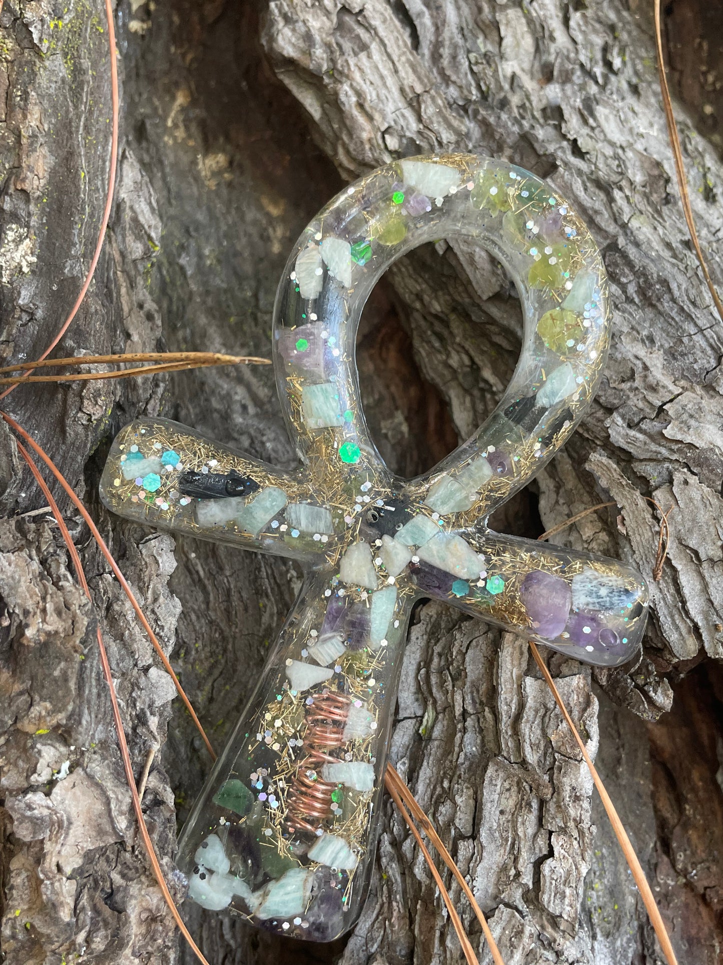 Ankh "Atlantis" Orgonite