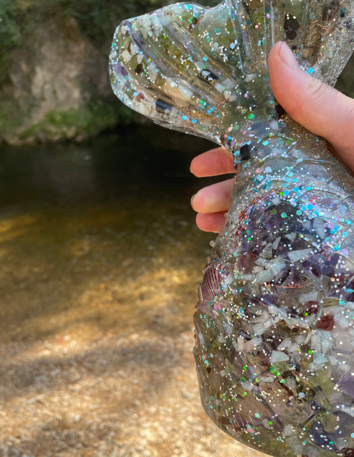 Mermaid Tail "Atlantis" Orgonite