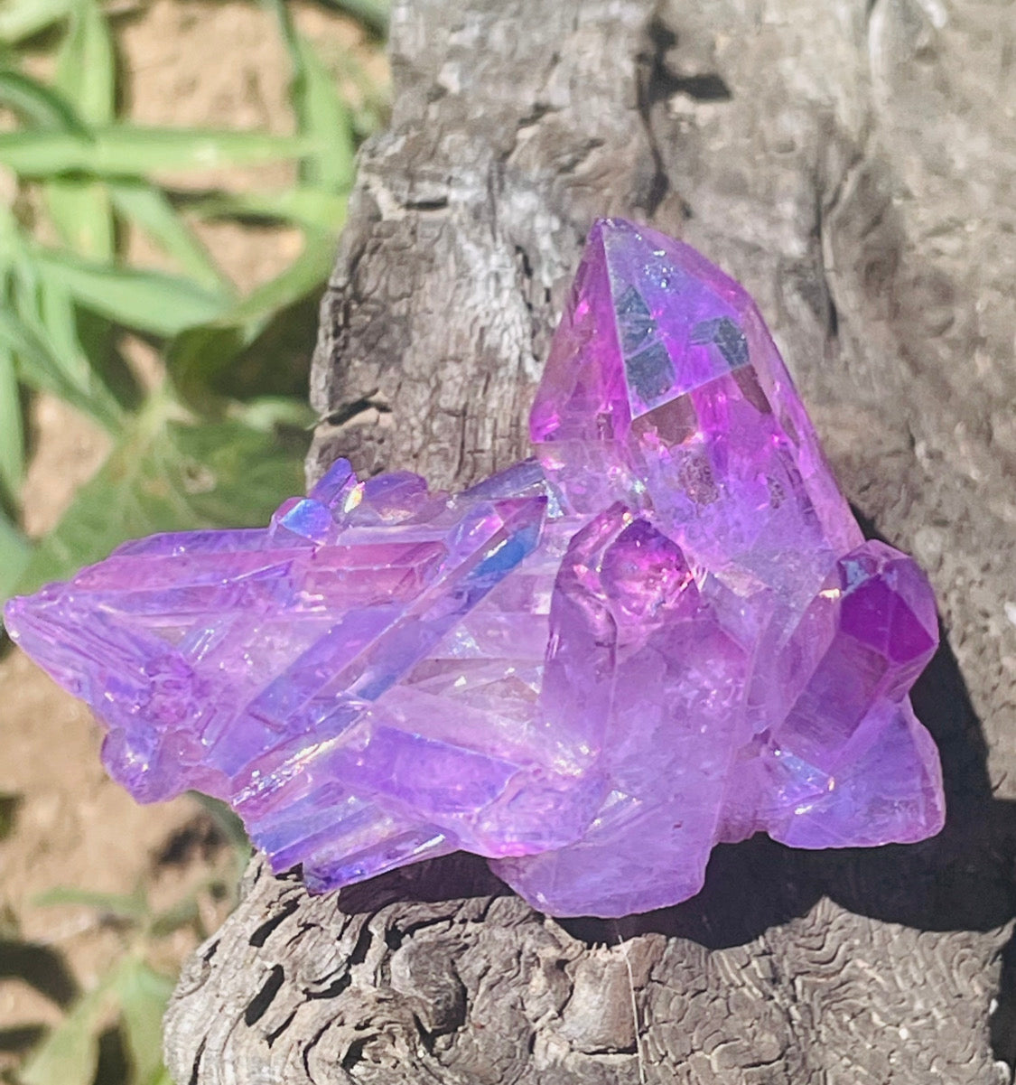Angel Aura Quartz – Silver Rain Healing